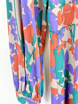 Missoni Multicolour Viscose Long Sleeve Dress - AU12/14