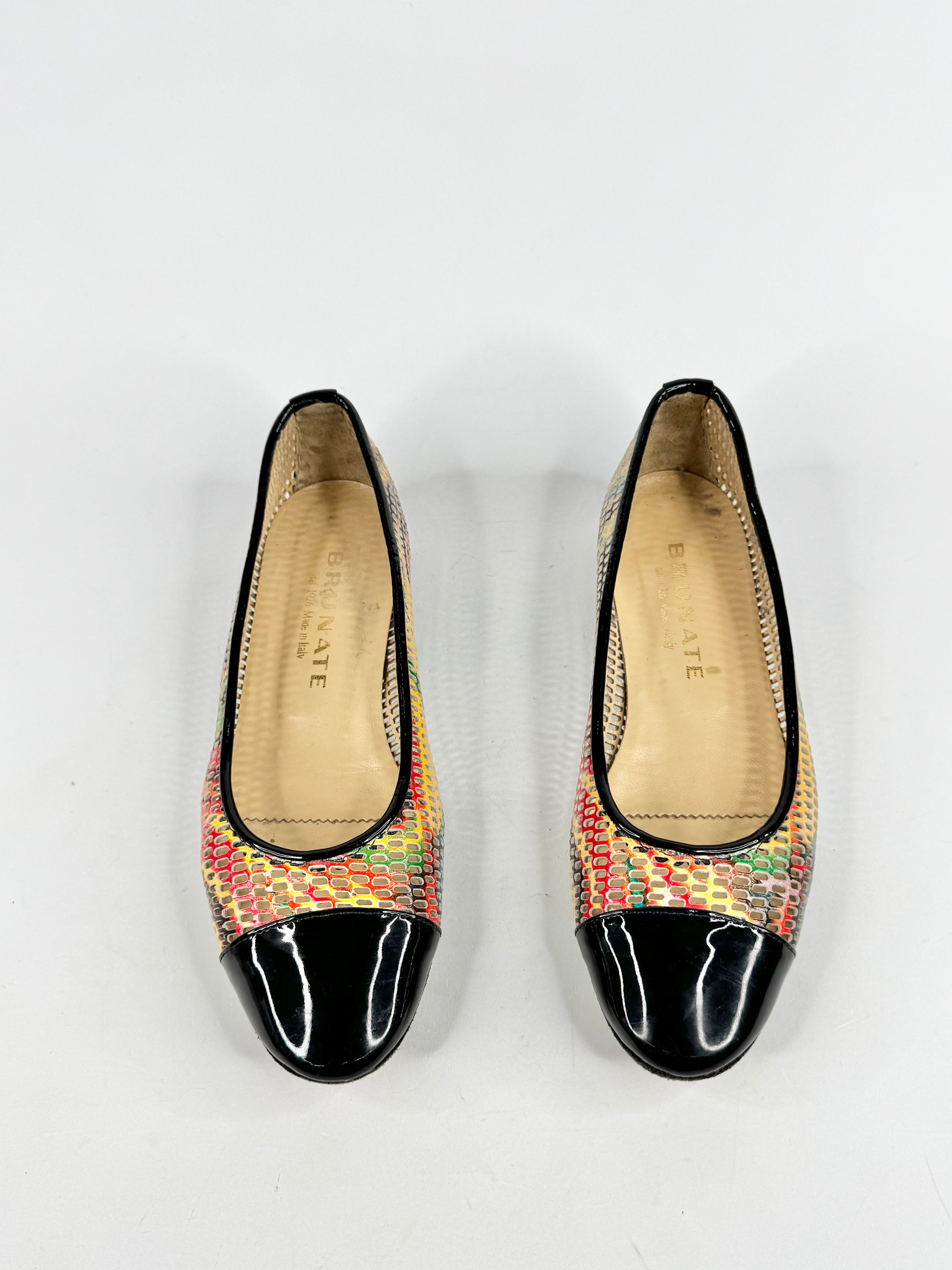 Brunate Multicolour Ballet Flats - EU39