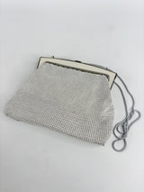Vintage Glomesh Pearl-White Evening Bag