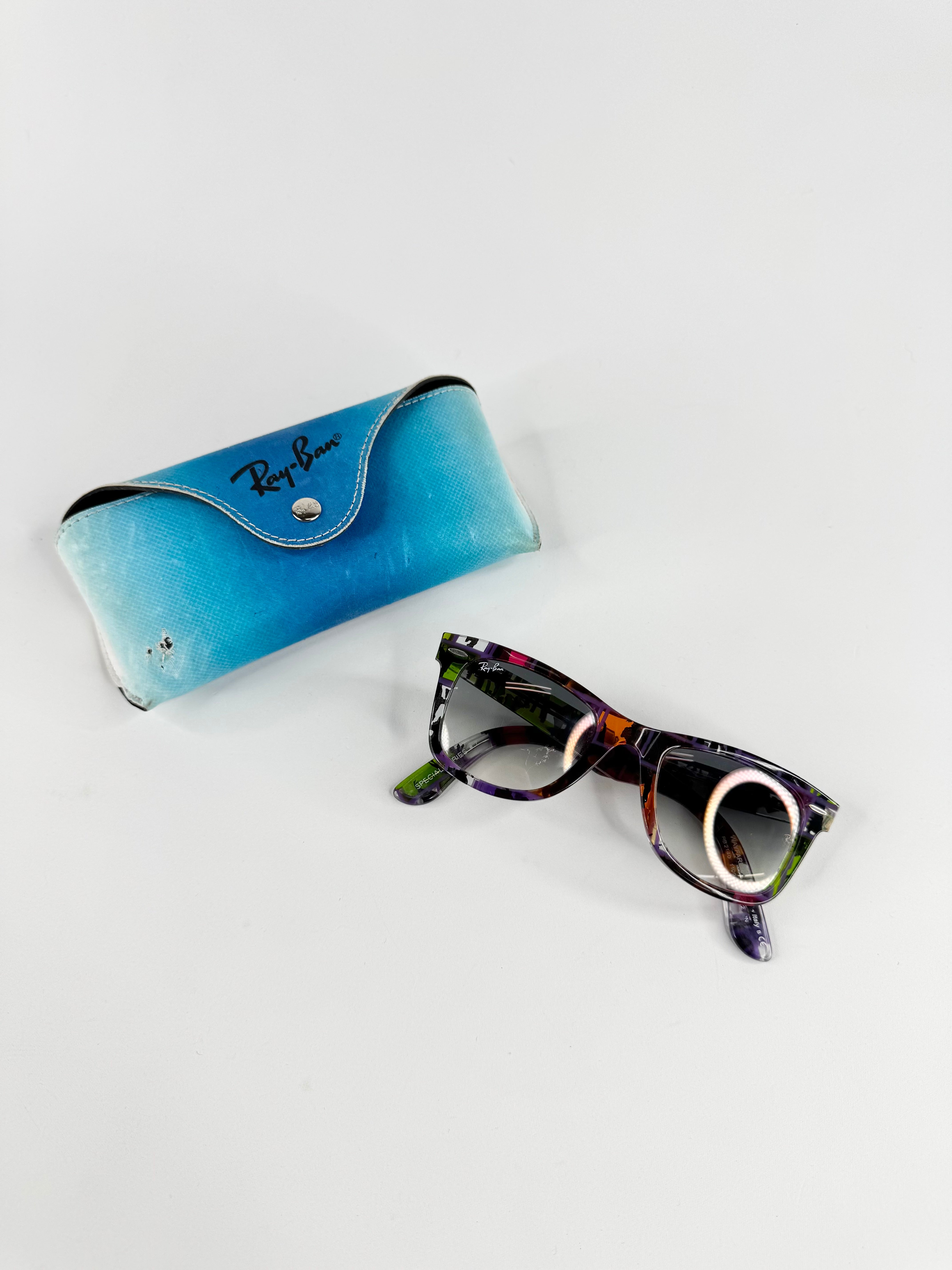 Ray Ban Multi-Colour 'Wayfarer' Special Edition Sunglasses