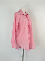 Zoe Mason Sheer-Cotton Pink Shirt - AU8