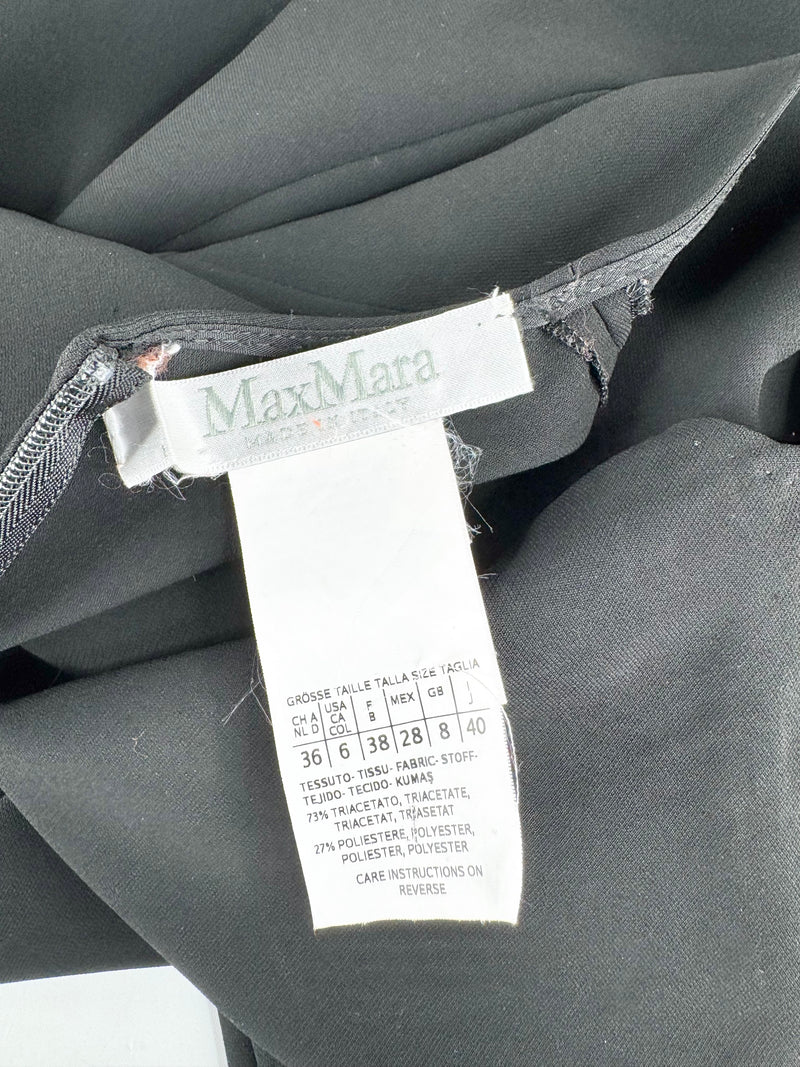 Max Mara Black Long Sleeve Jumpsuit - AU10