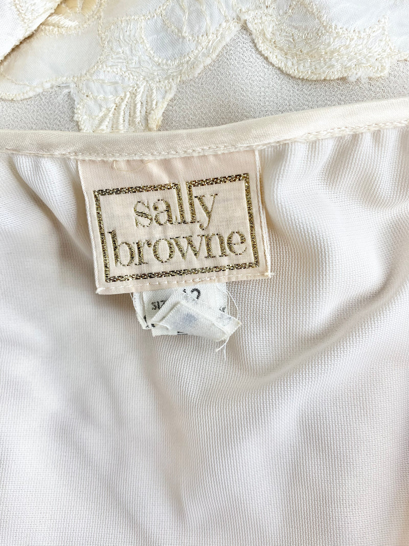 Vintage Sally Browne Vanilla Three Piece Set - AU10/12