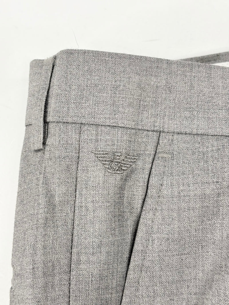 Armani Collezioni Stone Grey Wool 2pc Suit - 46/30