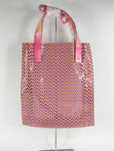 Missoni Parfum GWP Transparent Zigzag-Pattern Tote Bag