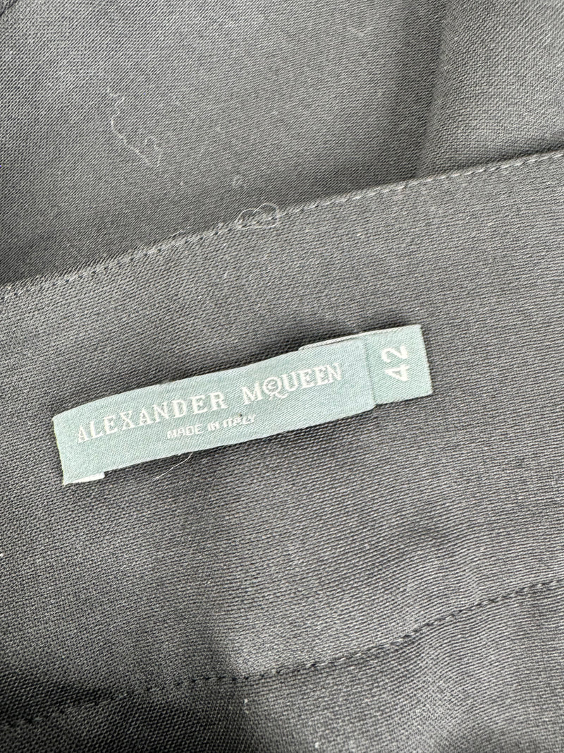 Alexander McQueen 2017 Wool Blend Slacks - 42