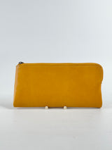 Pierre Cardin Mustard Yellow Leather Wallet