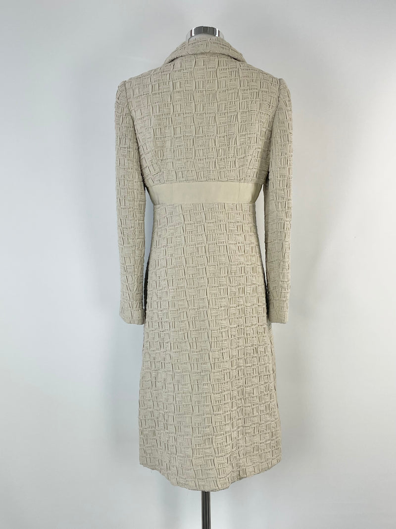 George Gross Oyster Textured Coat - AU10