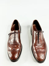 Allen Edmonds Tobacco Brogues - 10.5