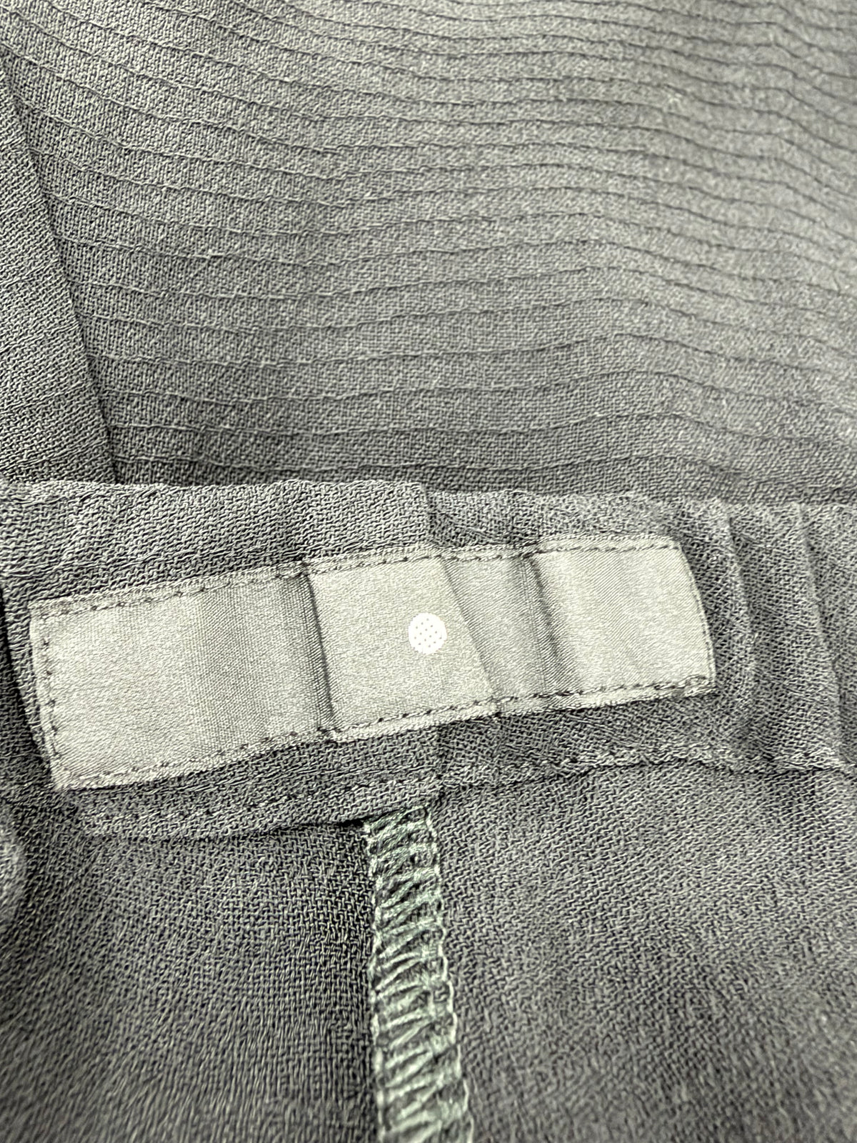 Shu Moriyama Black Textured Slacks - AU12