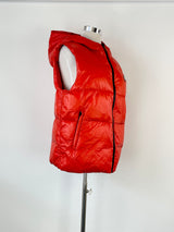 Trussardi Scarlet Red Puffer Gilet - AU18