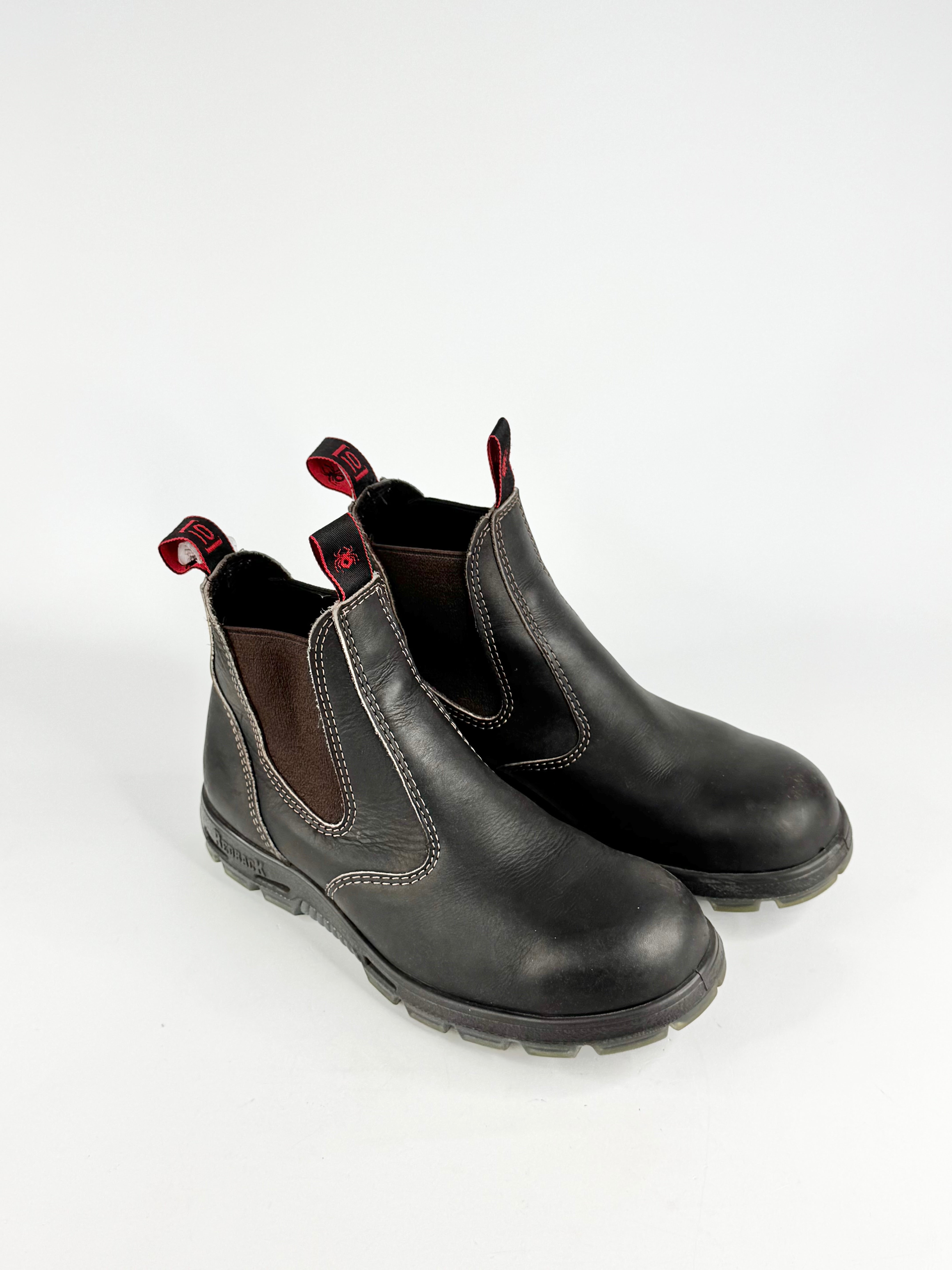 Redback Brown Steel Capped Boots - EU44