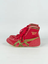 ASICS Onitsuka Tiger Red Wrestling Sneakers - EU35