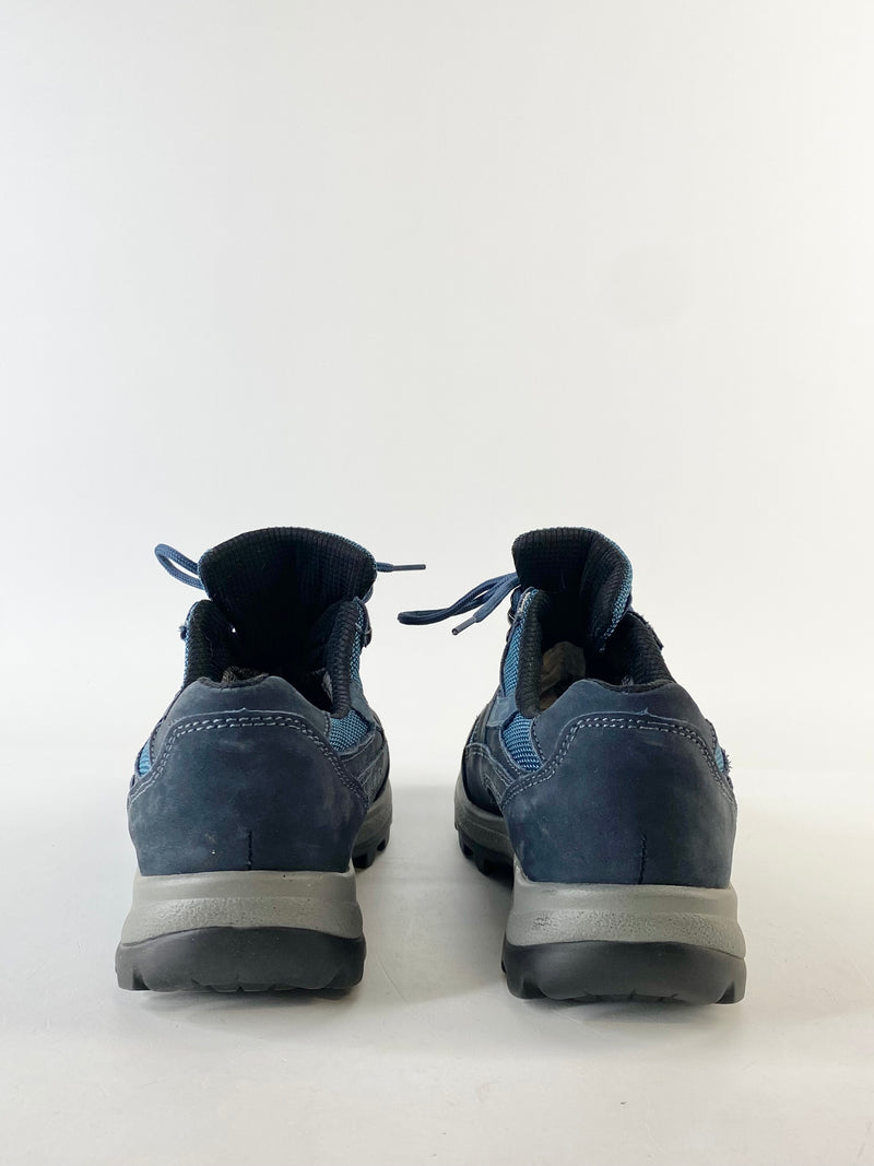Waldläufer Blue & Grey Contrast Sneakers - 5.5