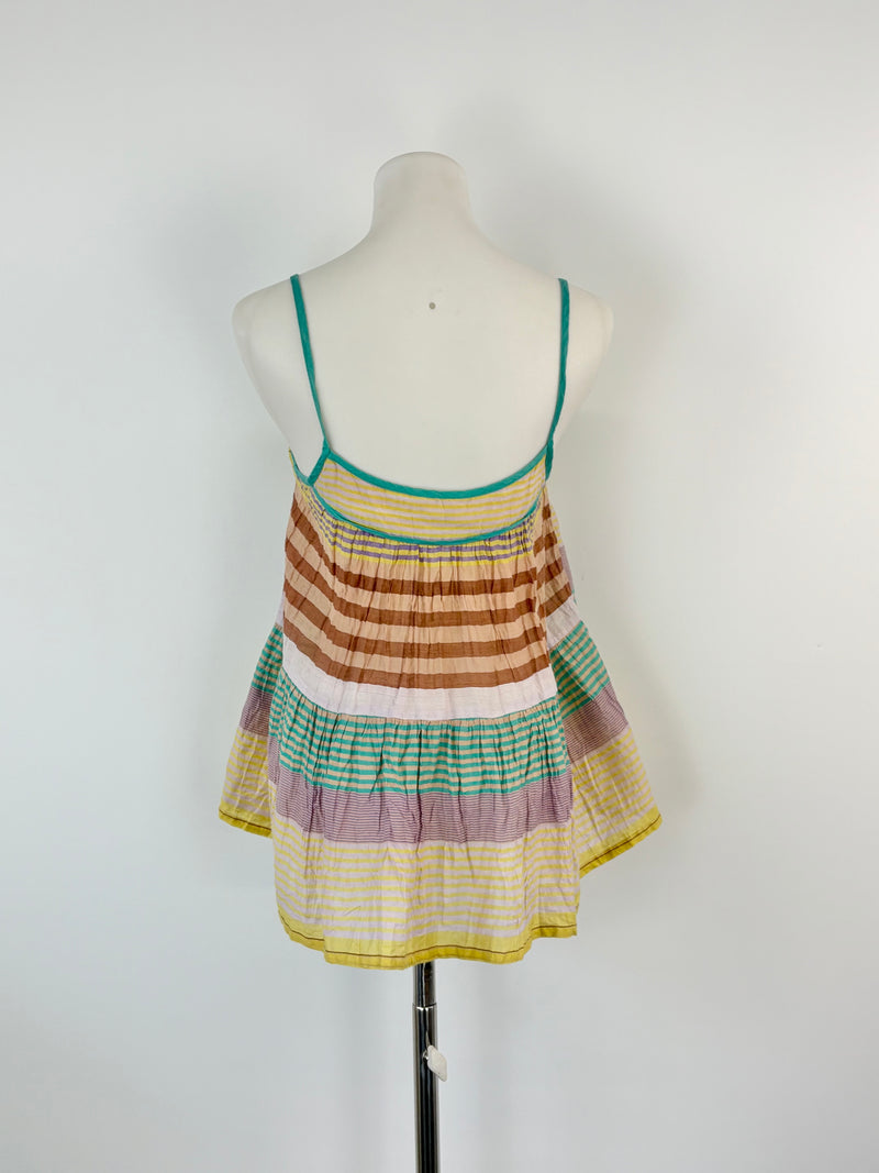 Gorman Multicolour Striped Silk-Blend Camisole - AU8