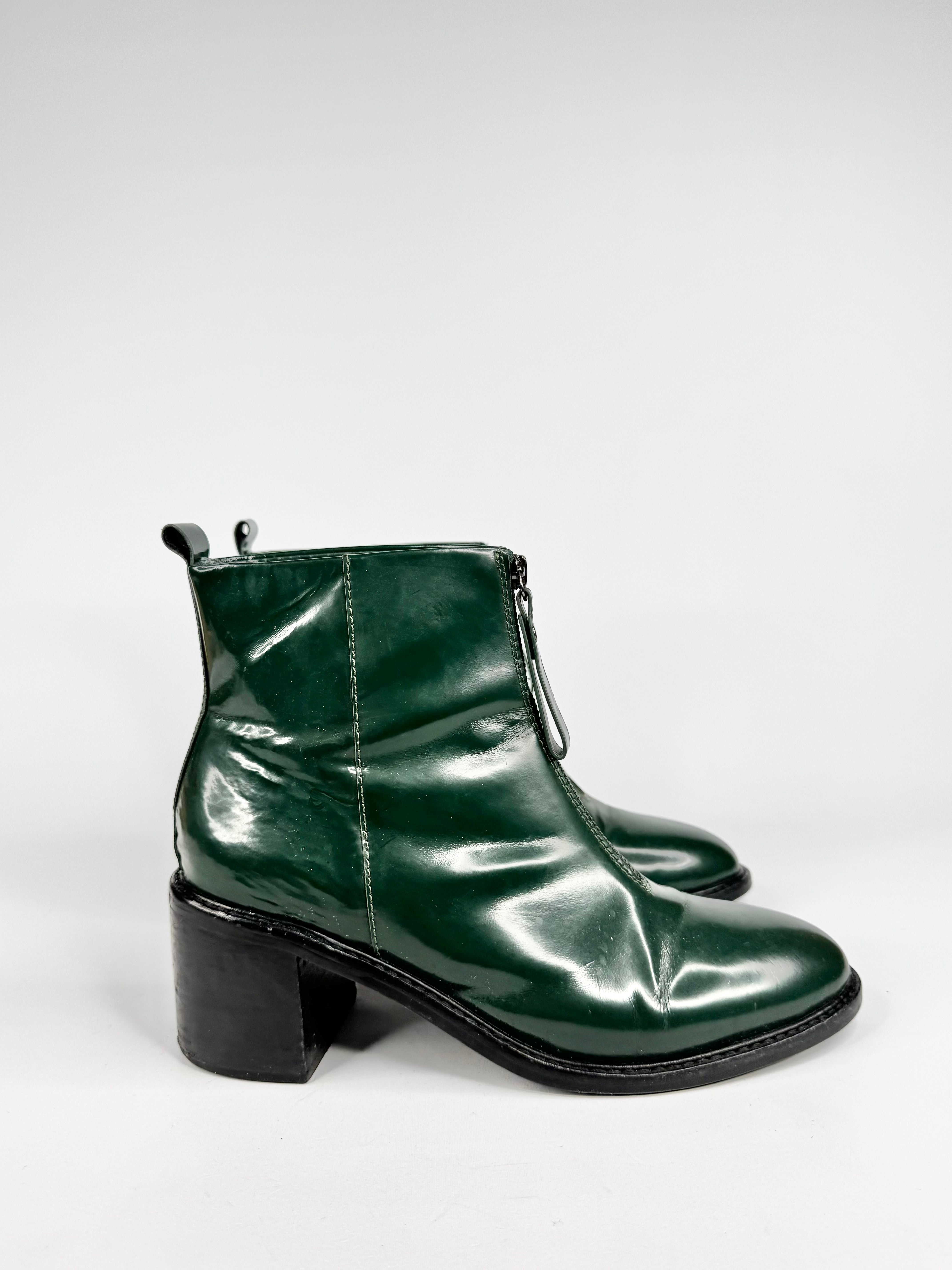 Búl Forest Green 'Martagon' Ankle Boots - EU39