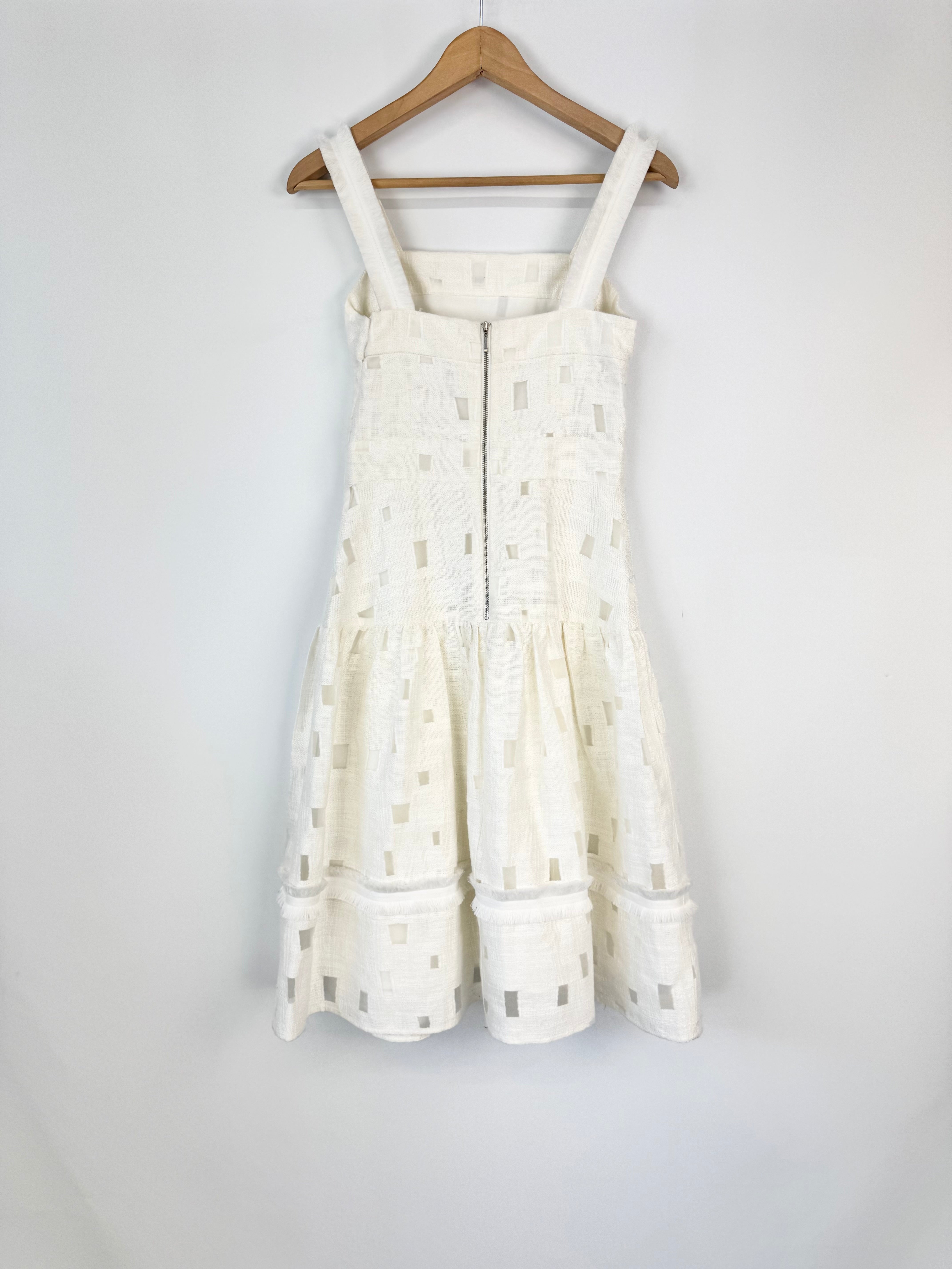 Alannah Hill Cream 'The Only Chance' Gathered Dress - AU8