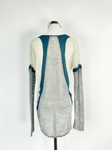 Helmut Lang Tri-Coloured Long Sleeve Top - AU8/10