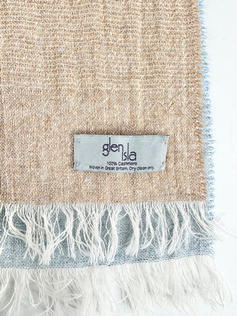 Glen Isla Light Woven Cashmere Scarf MN