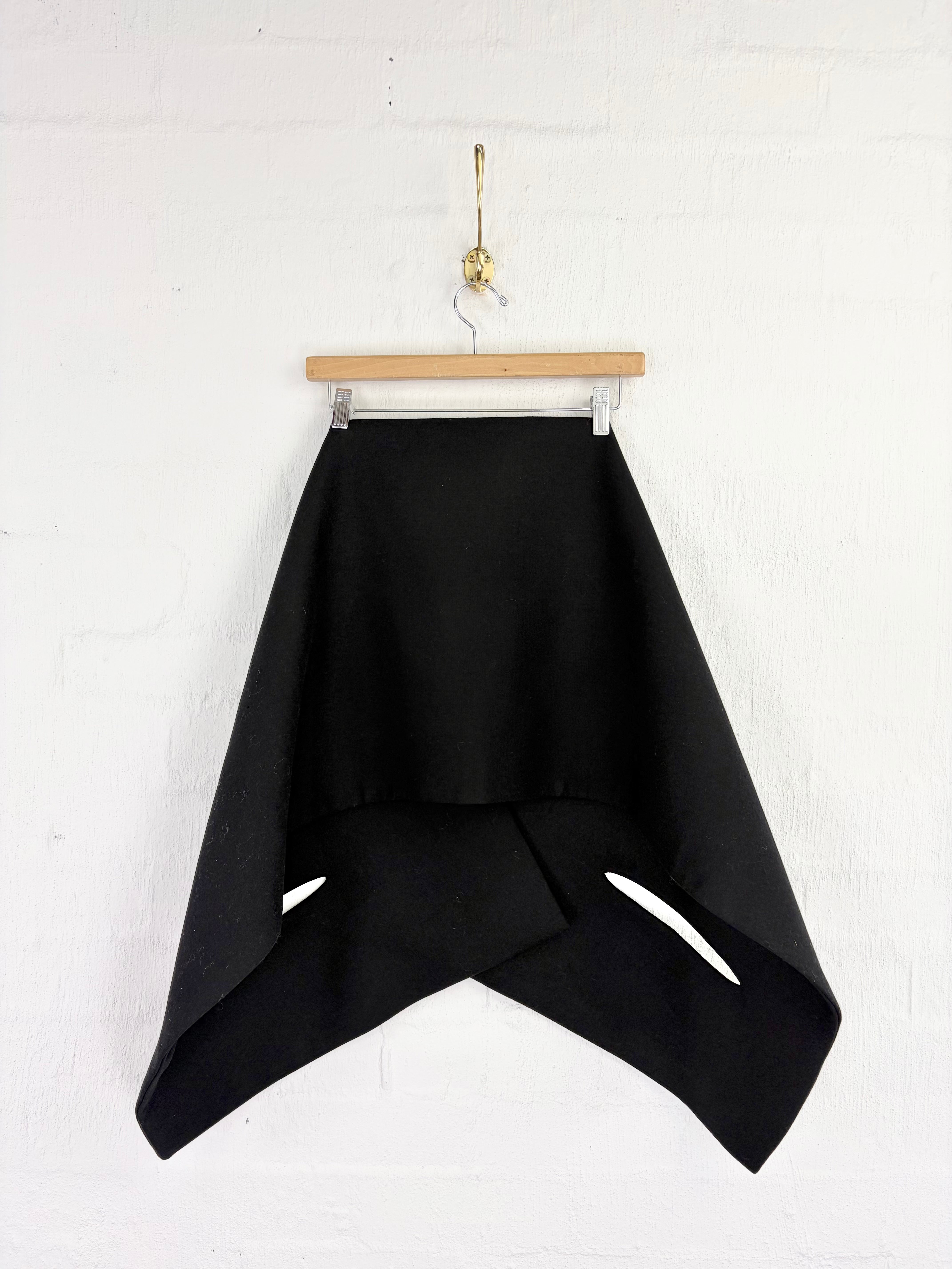 A Blonde Venus Black Wool Shrug - AU10/12