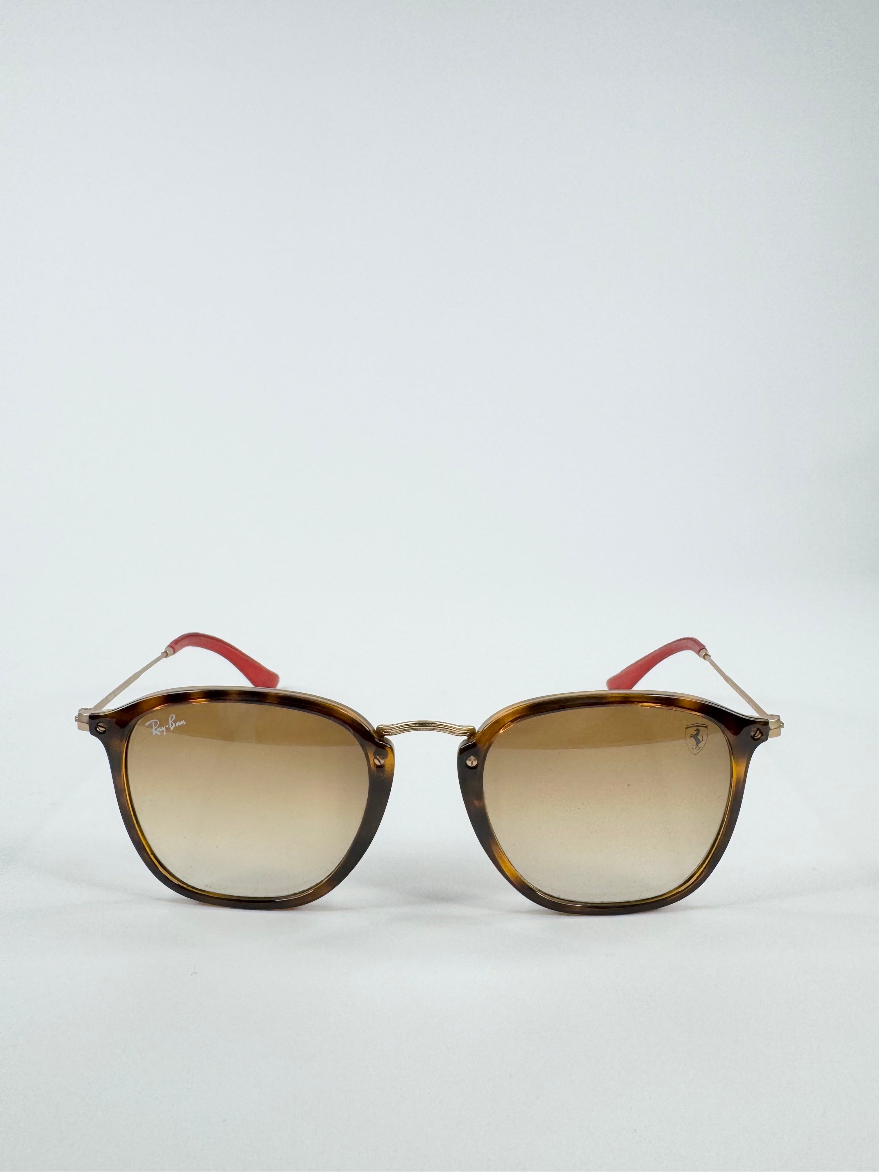 Ray Ban x Ferrari Tortoiseshell Gradient Sunglasses