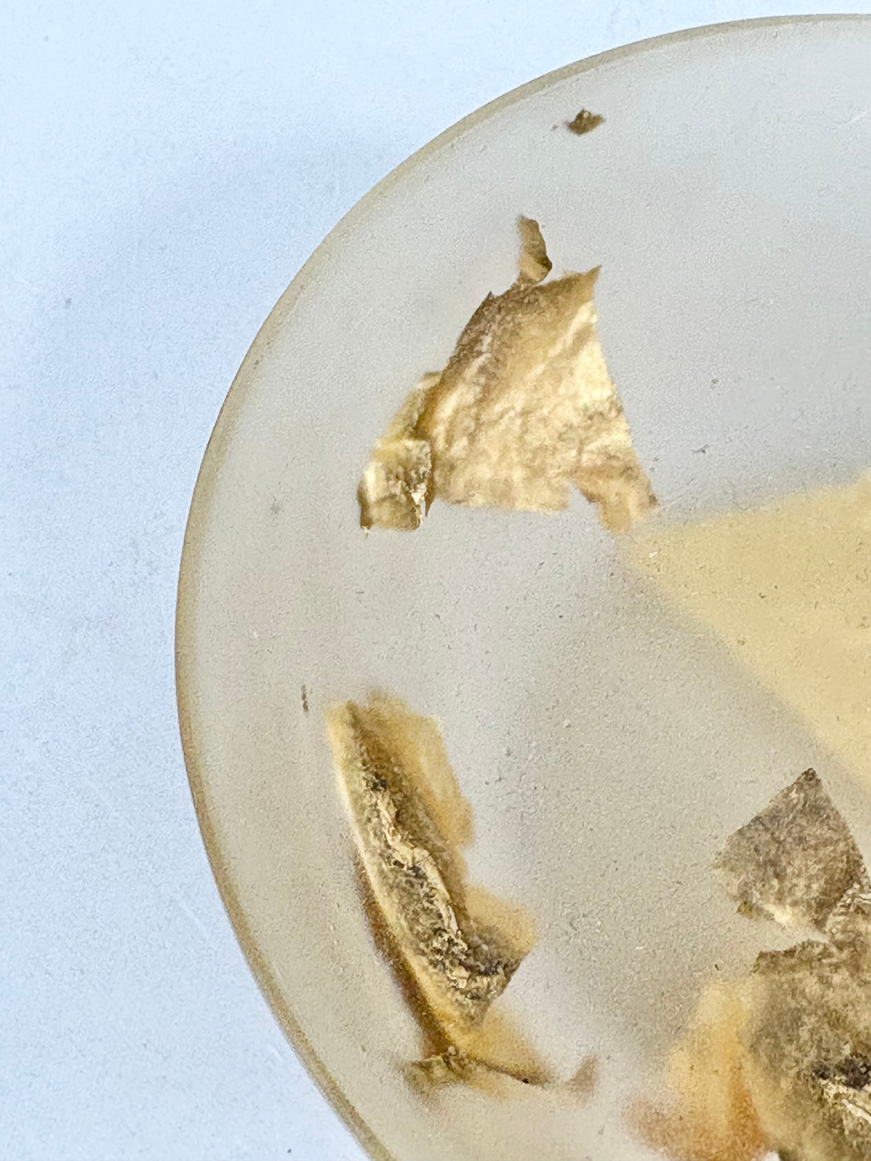 Martha Sturdy Canada Suspended Gold-Leaf Resin Bowl