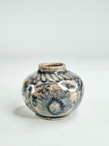 Antique Blue Cracked Glaze Jarlet