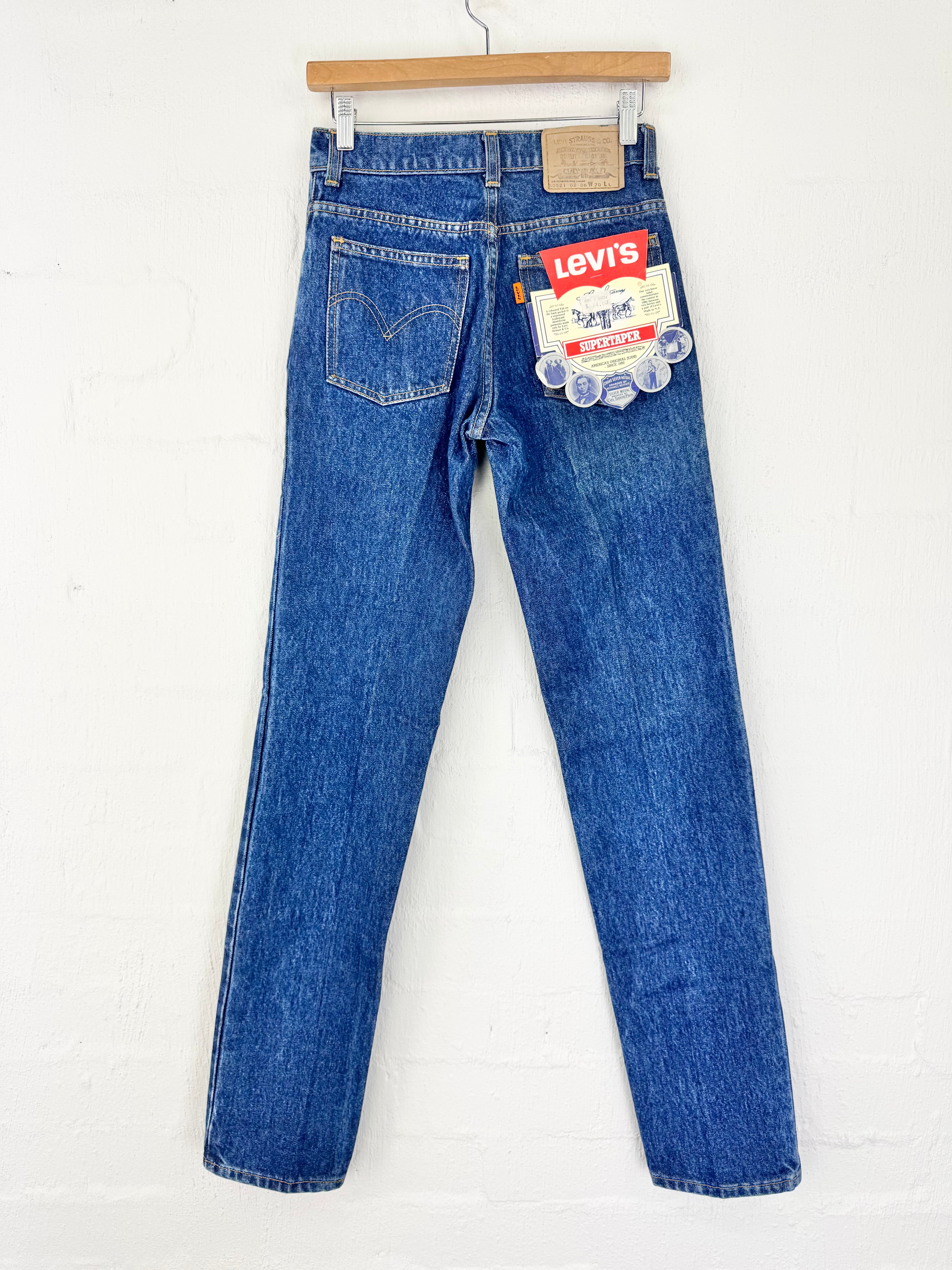 Levi's Blue 'Supertaper' Jeans - W72