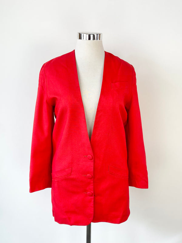 Perri Cutten Crimson Coat - AU10/12