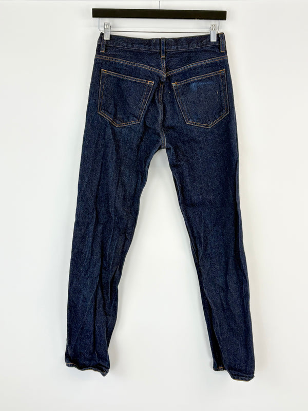 Acne Studios Dark Blue 'Van RW' Slim-Fit Jeans - W28