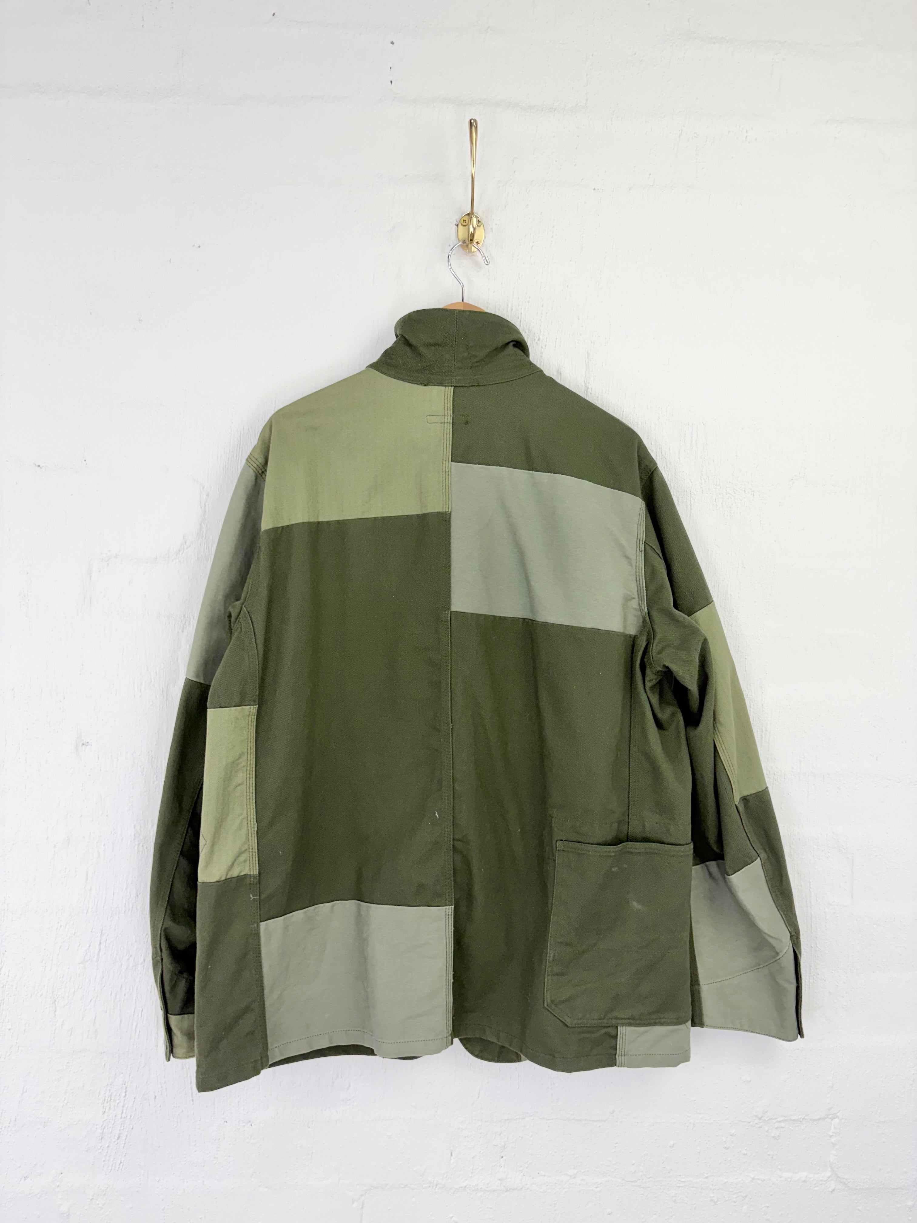Engineered Garments NY Green FW19 Patchwork Suit - M/L