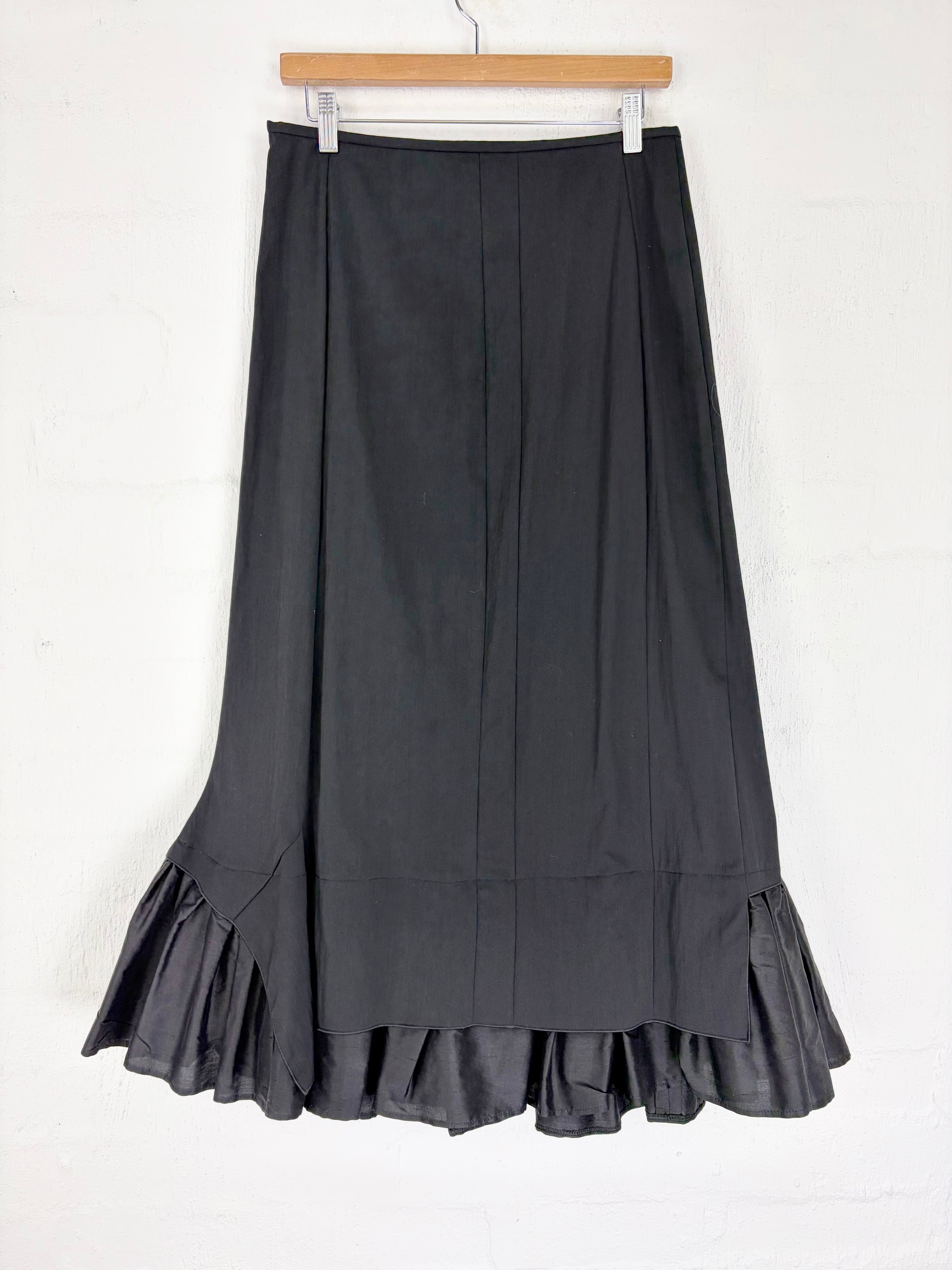 Digby's Black Tailored Flared Skirt - AU10/12