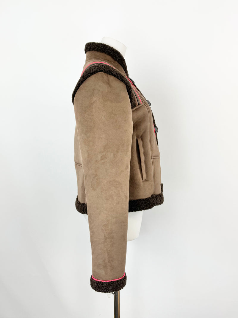 Mother 'The Prized Possession' Cedar Brown Jacket NWT - AU8