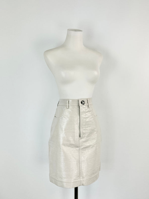 O.P On Parks Cement Vinyl Skirt - AU8