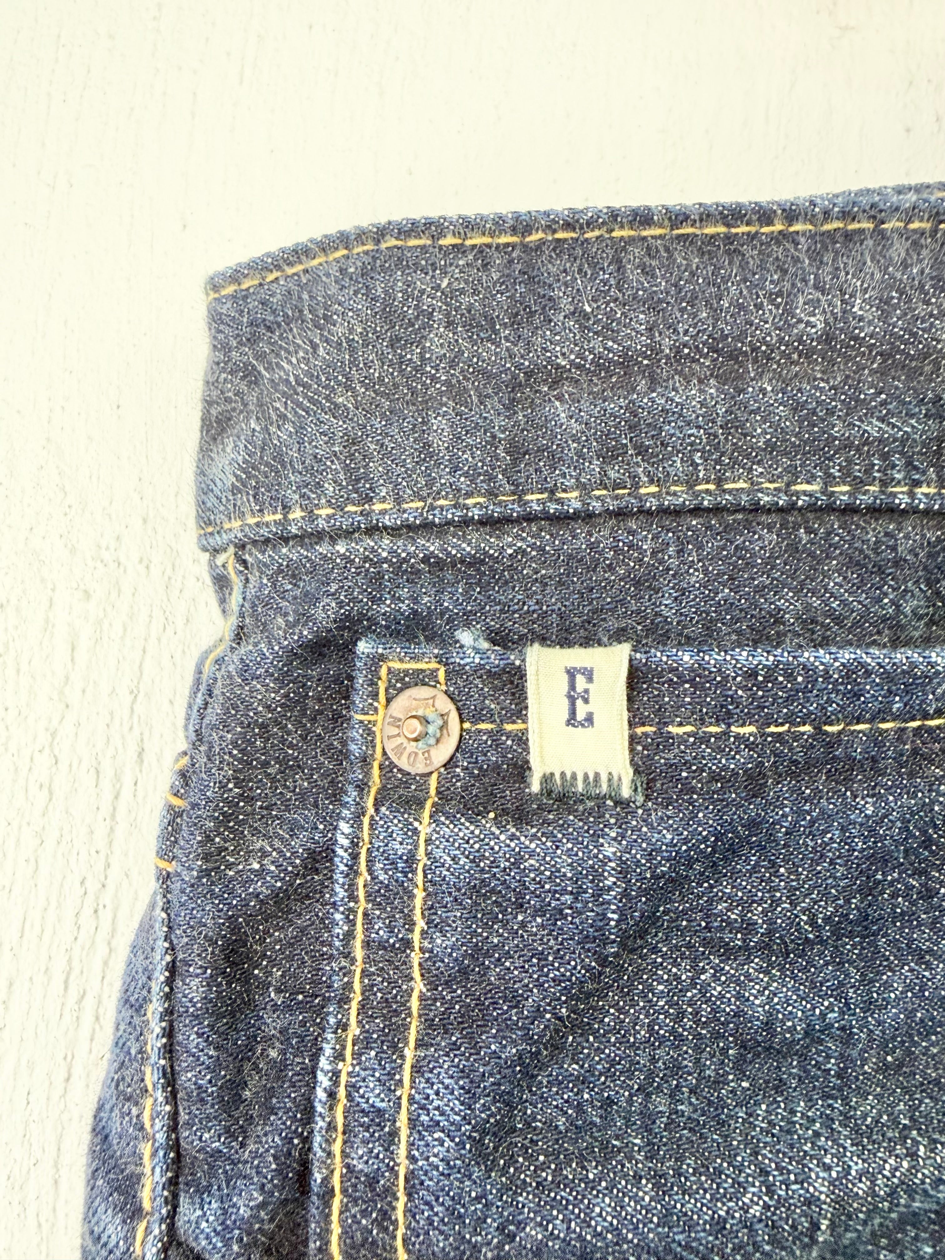 Edwin Dark Blue Denim Jeans - 36