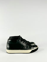 Lanvin Black Leather Sneakers - 6