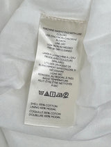 By Anthropologie White Tunic-Style Zip Up Dress - AU6/8