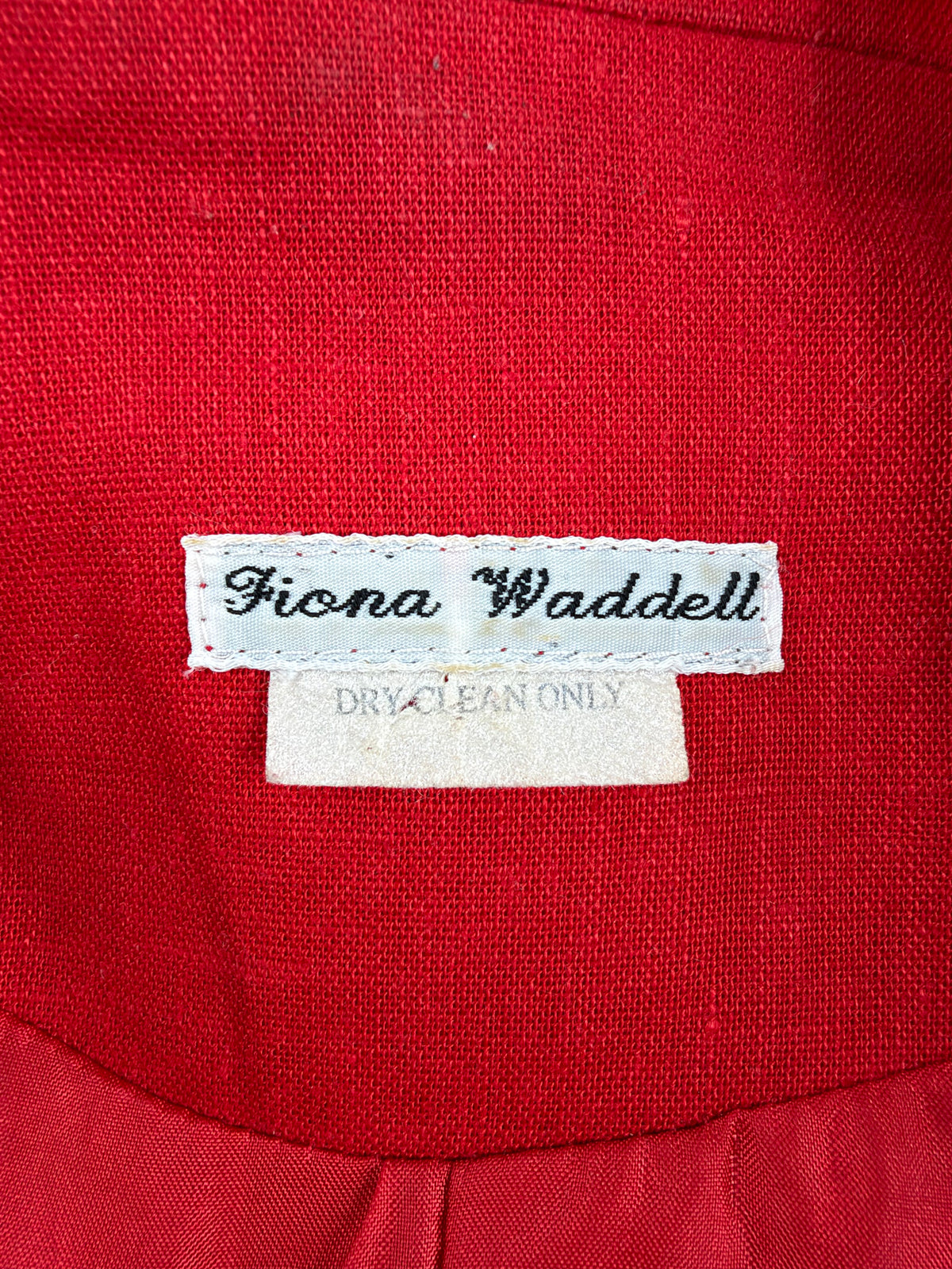 Fiona Waddel Crimson Blazer Dress - AU10/12