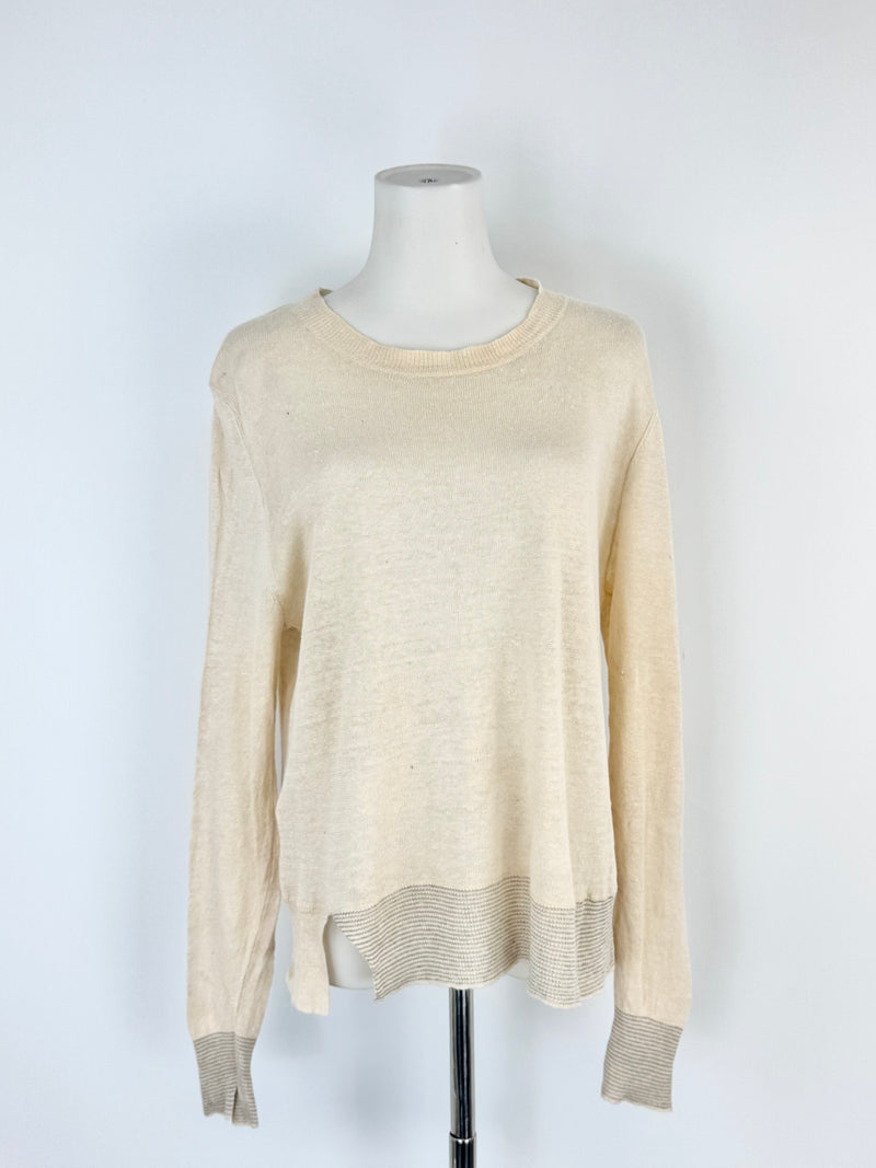 Vic + Bert Pale Orange Knitwear Top - AU8
