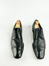 Bally Black Grained Brogues - EU44