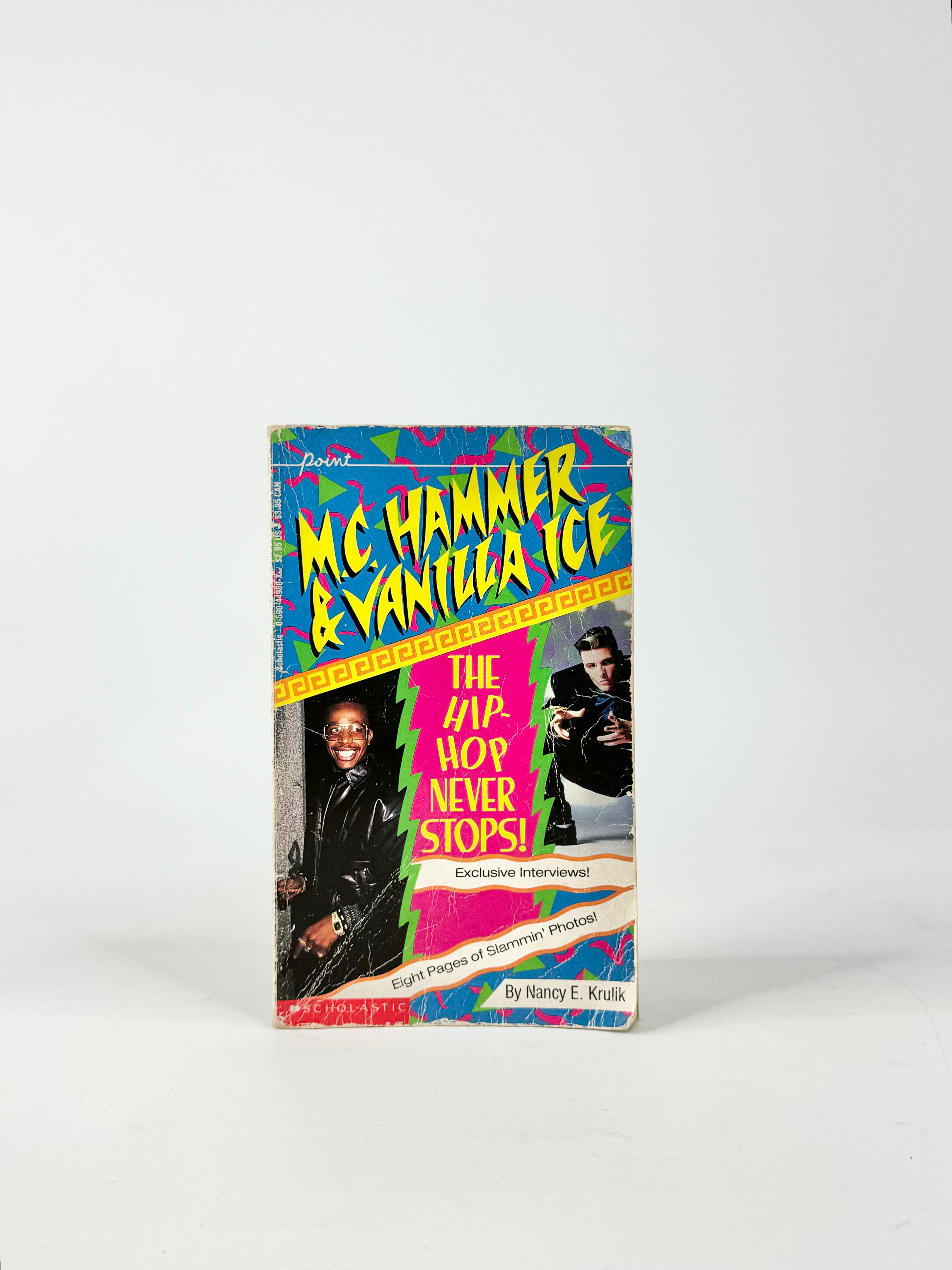 M.C. Hammer & Vanilla Ice 'The Hip Hop Never Stops' Scholastic Book by Nancy E. Krulik
