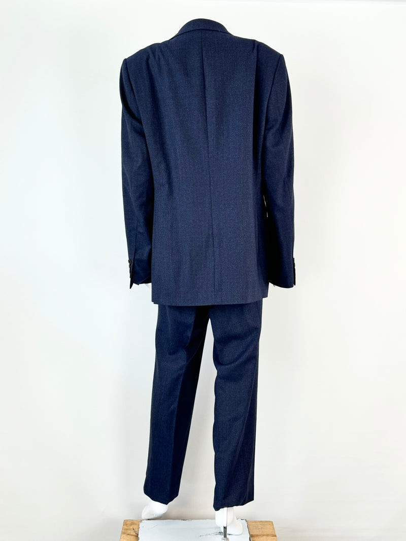 Chester Barrie Deep Blue Wool Suit WT - 42R