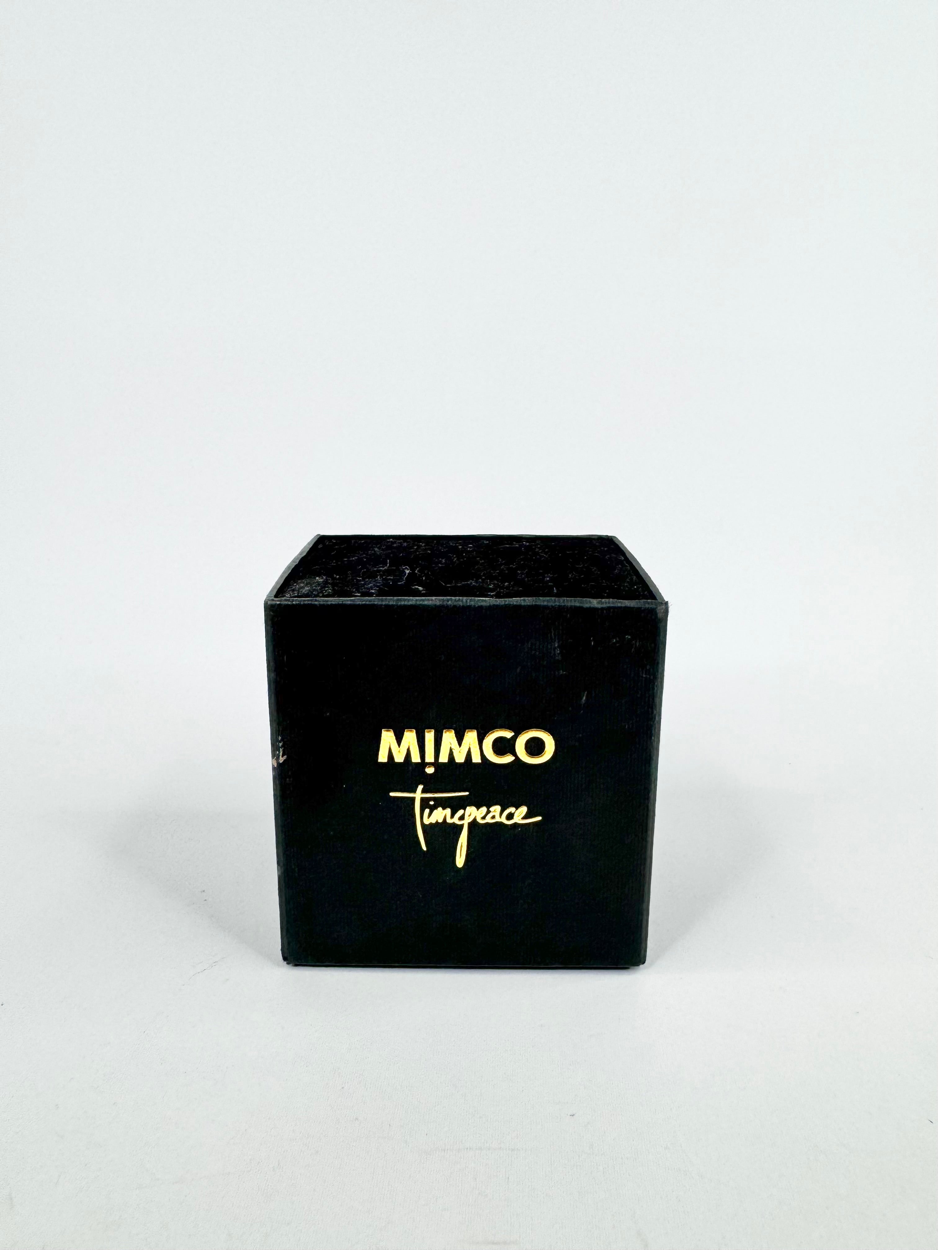 Mimco Black & Rose Gold Watch