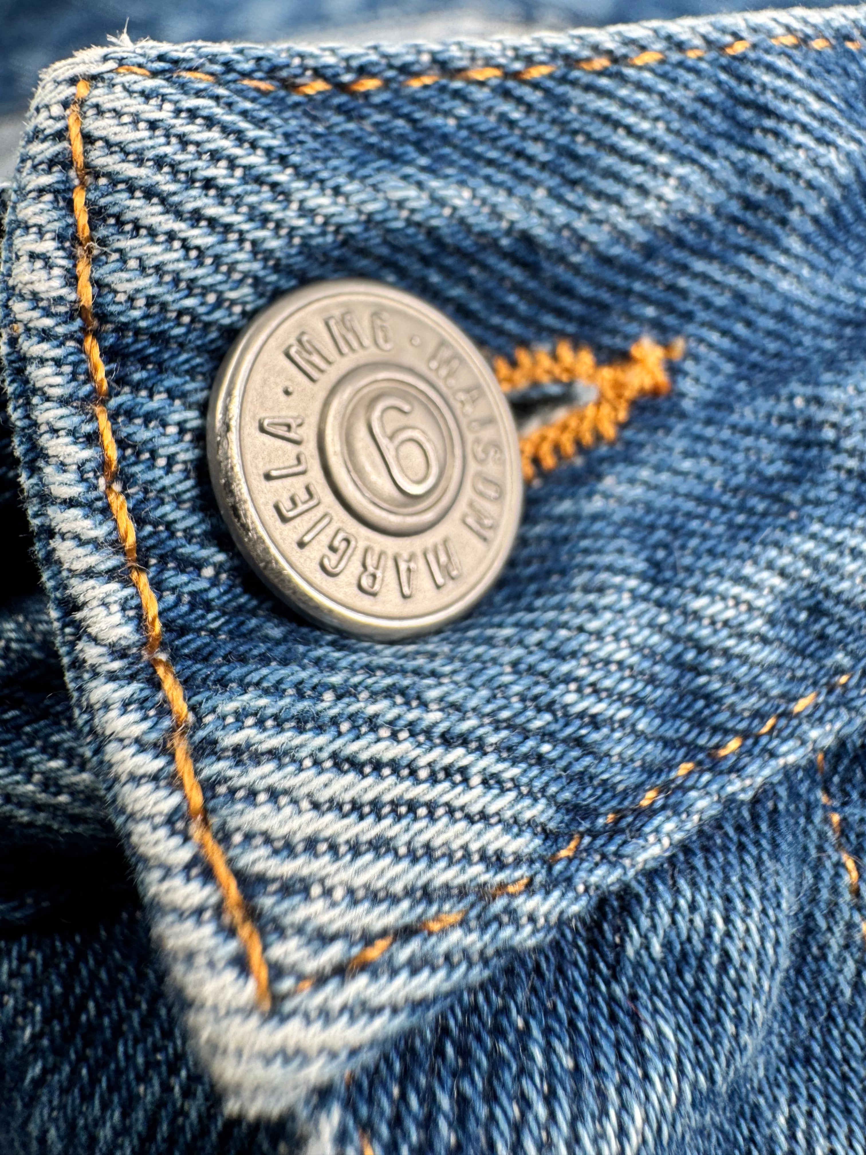 MM6 Maison Margiela Raw Trim Jeans - AU10/12