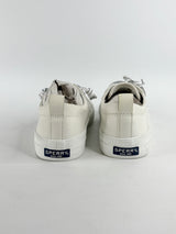 Sperry White Leather Crest Vibe Sneakers - EU40