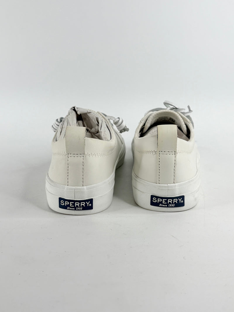 Sperry White Leather Crest Vibe Sneakers - EU40