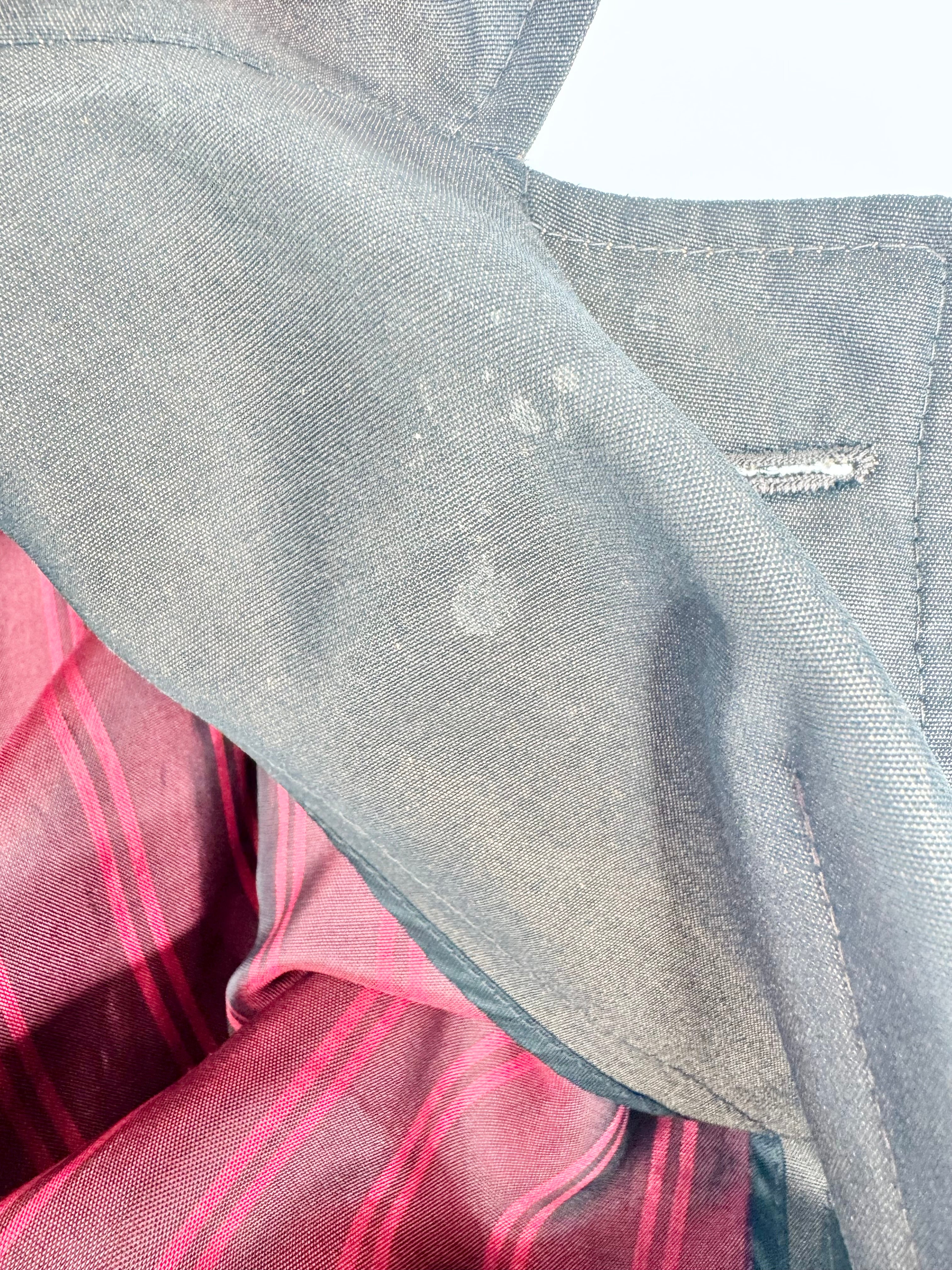 MFW Robert Rex Melbourne Custom Made Cedar Brown Trench Coat - XL