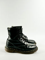 Vintage Dr. Marten 1460 Black English Made Boots - 4
