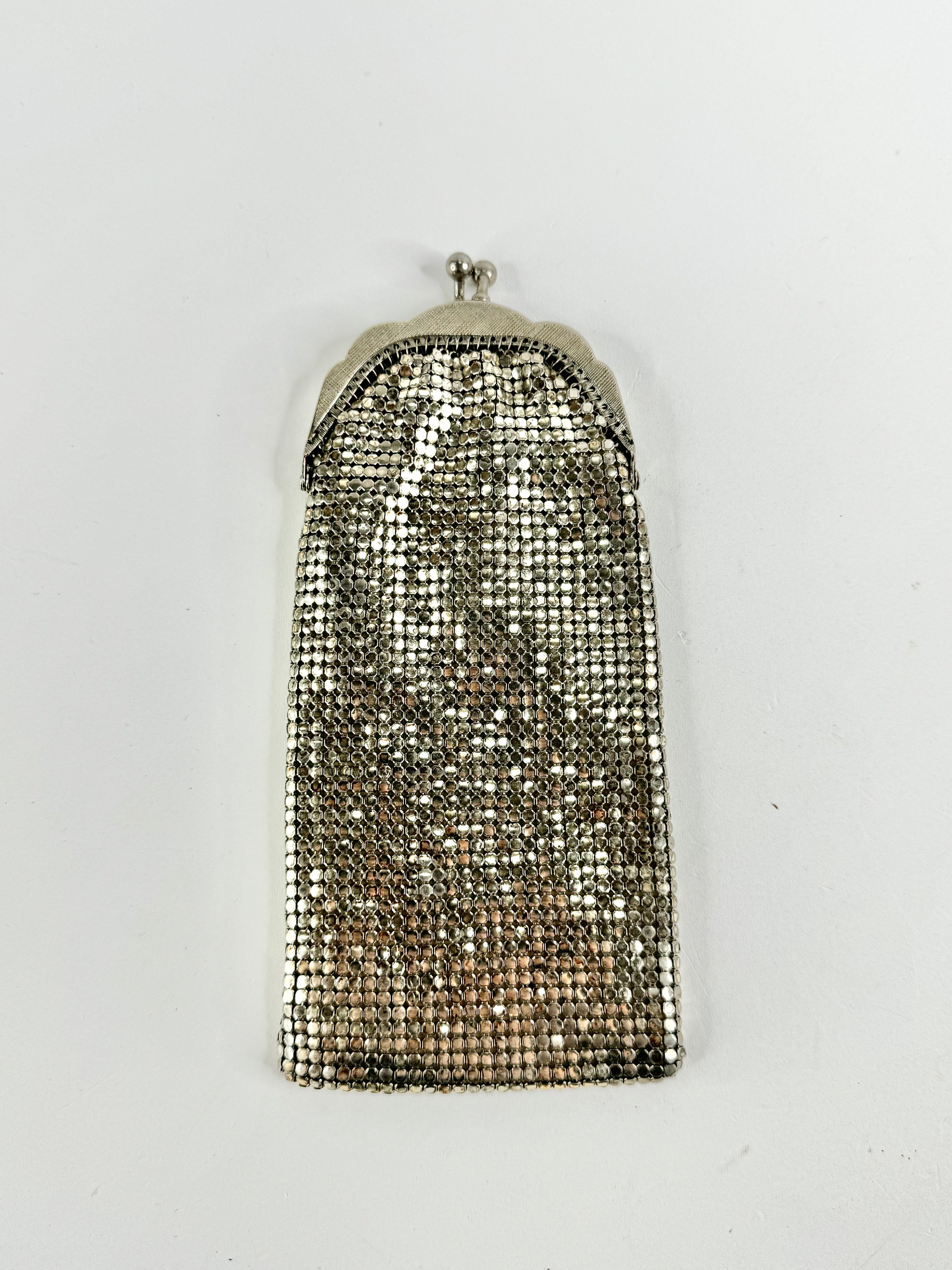 Vintage Glomesh Silver Glasses Case