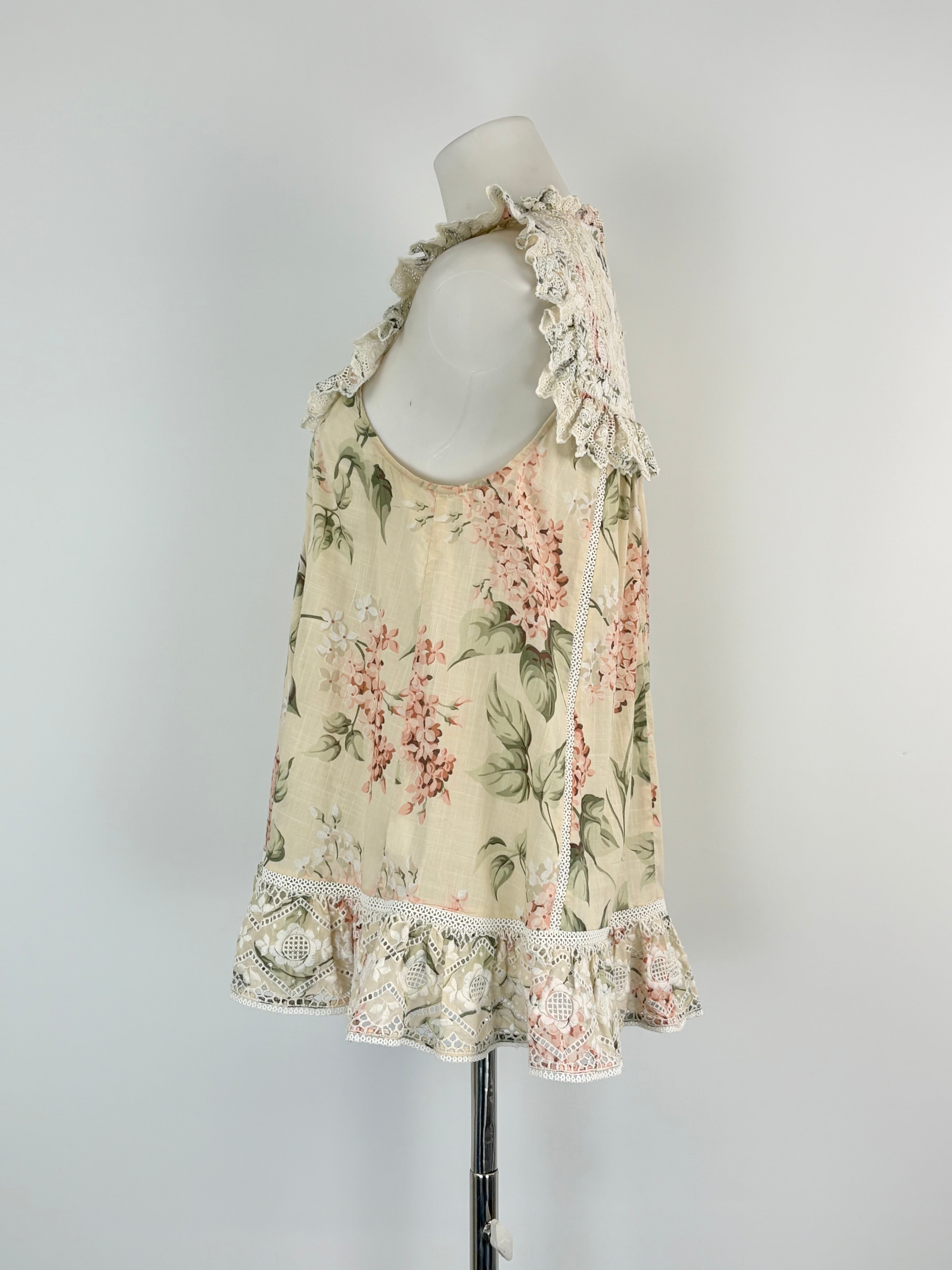 Zimmermann Prima Hydrangea Broderie Top - AU8